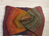 Knit twist headband