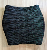 Onyx knit twist headband
